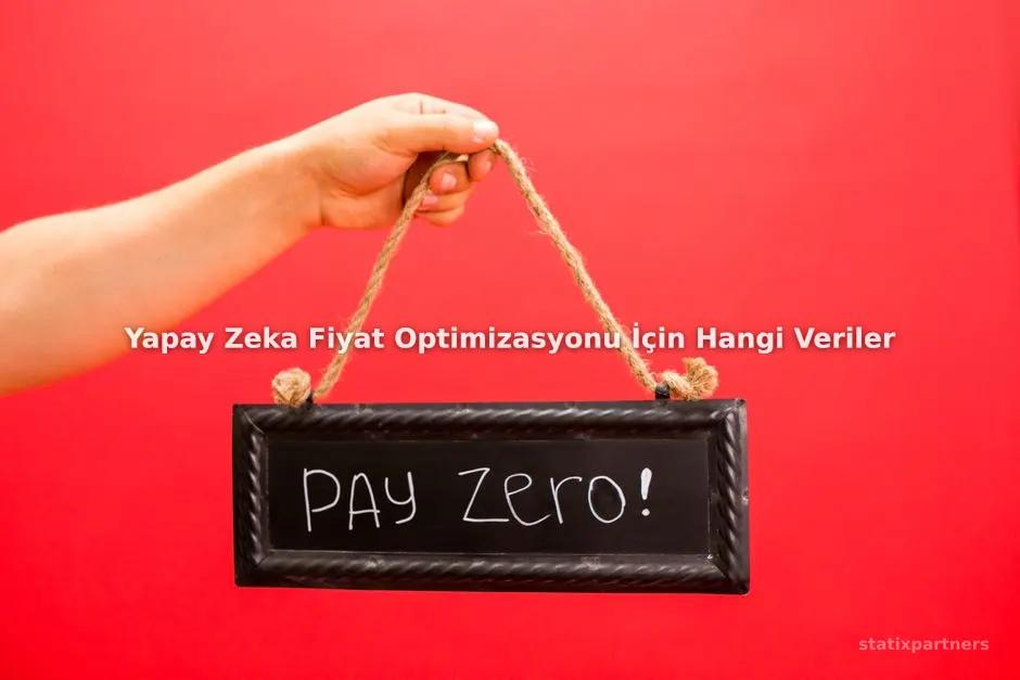 Yapay Zeka Fiyat Optimizasyonu İçin Hangi Veriler Kullanılır?