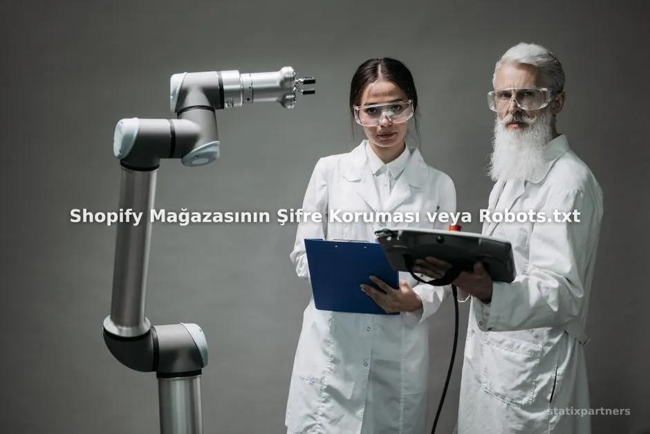 Shopify Mağazasının Şifre Koruması veya Robots.txt Ayarları Nasıl Düzeltilir?